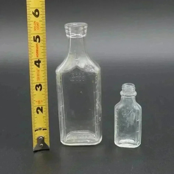 Other - Vintage Set of 2 glass bottles